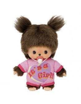 Baby Monchhichi It’s a Girl – Originele Monchhichi pop