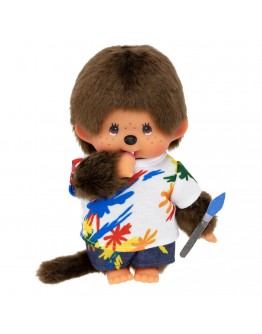 Monchhichi jongen kunstenaar – Creatieve Monchhichi pop