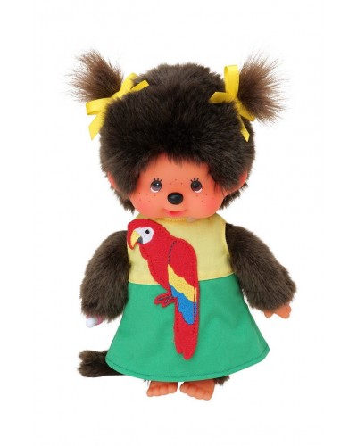 Monchhichi Meisje papegaai 20cm