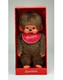 Monchhichi aapje jongen slab rood 45cm