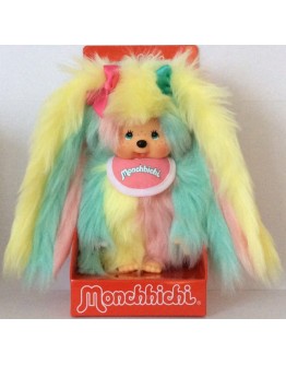 Monchhichi knuffel aap color meisje  20cm