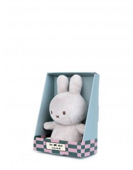 Nijntje mini knuffel Cozy Miffy grey 10cm 