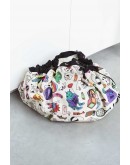 Play and go opbergzak en speelmat - color my bag by OMY