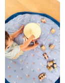 Play and go soft babymat Air balloon - 3 in 1 speelmat en luiertas en opbergzak