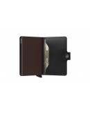Secrid mini wallet Original Black-Brown