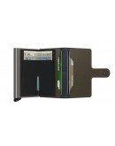 Secrid mini wallet Carbon Khaki-Grey
