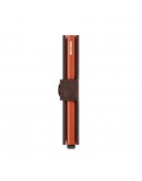 Secrid mini wallet Optical Brown-Orange