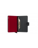 Secrid mini wallet Cubic Black-Red