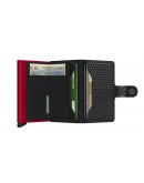 Secrid mini wallet Cubic Black-Red