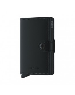 Secrid mini wallet Matte Black-Black