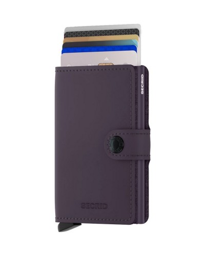 Secrid mini wallet Matte Dark-Purple