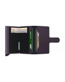 Secrid mini wallet Matte Dark-Purple