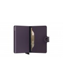 Secrid mini wallet Matte Dark-Purple