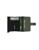 Secrid mini wallet Matte Green-Black