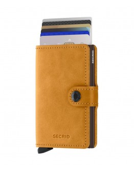 Secrid mini wallet Vintage Ochre-Brown
