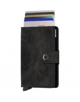 Secrid mini wallet Vintage Black-Black
