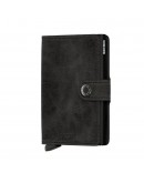 Secrid mini wallet Vintage Black-Black