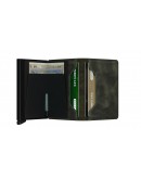 Secrid slim wallet Vintage Olive-Black