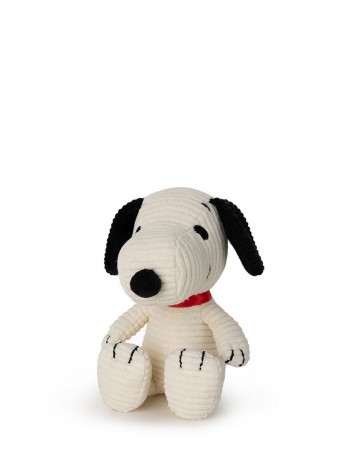 Snoopy knuffel hond Sitting Corduroy Cream 12cm