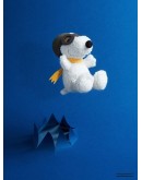 Snoopy knuffel hond Flying Ace - 20cm