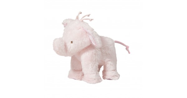 kroeg Offer leren Tartine et Chocolat baby knuffel olifant roze - Grote Schatten