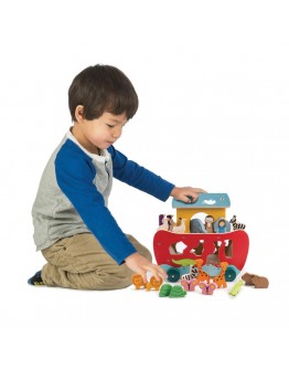 Tender Leaf toys houten speelgoed Noah's Ark sorteerdoos