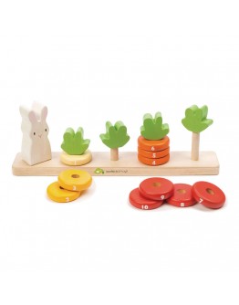 Tender Leaf toys houten speelgoed wortelen tellen