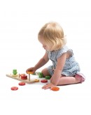 Tender Leaf toys houten speelgoed wortelen tellen