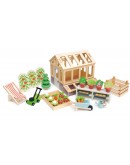 Tender Leaf toys houten speelgoed Greenhouse serre