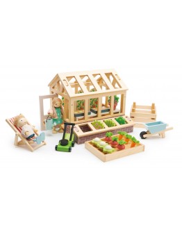 Tender Leaf toys houten speelgoed Greenhouse serre