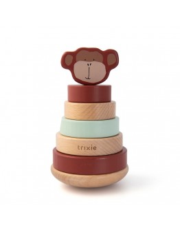 Trixie houten stapeltoren aap