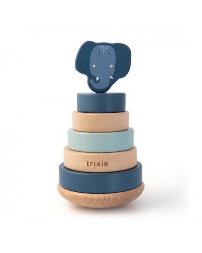 Trixie houten stapeltoren olifant