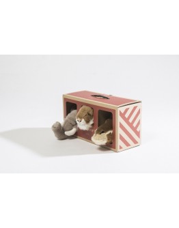 Wild and soft safari box mini set leeuw