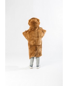 Wild and soft verkleedkleding bruine beer