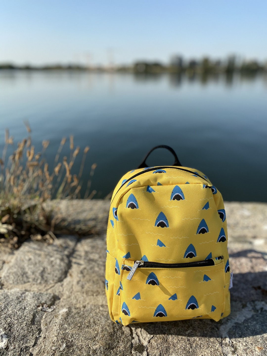 AIKOO rugzak voor kids met haaien Grote Schatten